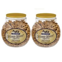 Utz Honey Wheat Braided Twists Pretzel Barrels (56 oz., 2 ct.)