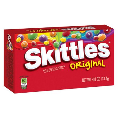 Skittles Original Theater Box - 4 oz. Box - 12 ct. - Sam's Club