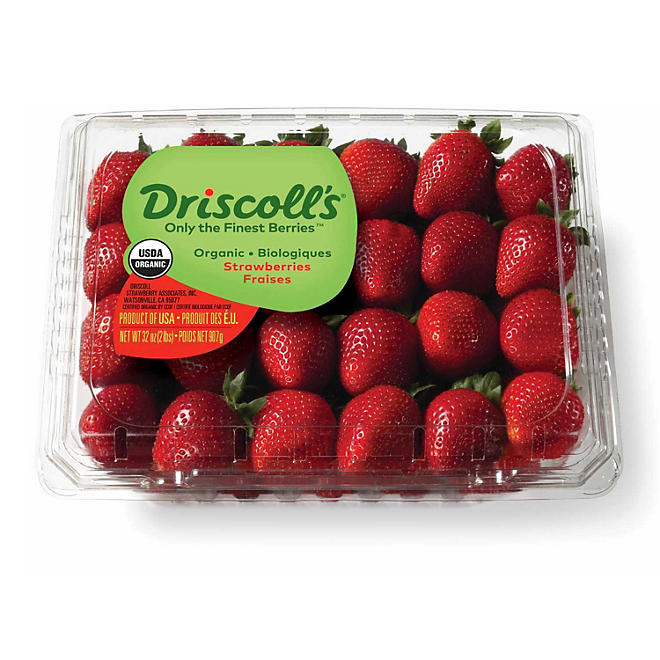 Organic Strawberries 2 lbs.