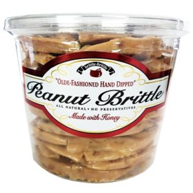 brittle-brittle Peanut Brittle, 38 oz., Min. Order of 2