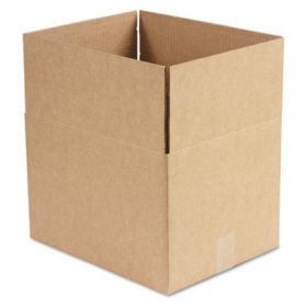 Universal Fixed-Depth Corrugated Shipping Boxes, Regular Slotted Container (RSC), 12" x 15" x 10", Brown Kraft, 25/Bundle