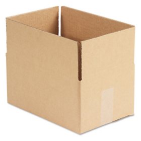 Universal Fixed-Depth Corrugated Shipping Boxes, Regular Slotted Container (RSC), 8" x 12" x 6", Brown Kraft, 25/Bundle