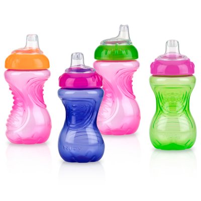 Wholesale No Spill Sippy Cups - Easy Grip, 10 oz