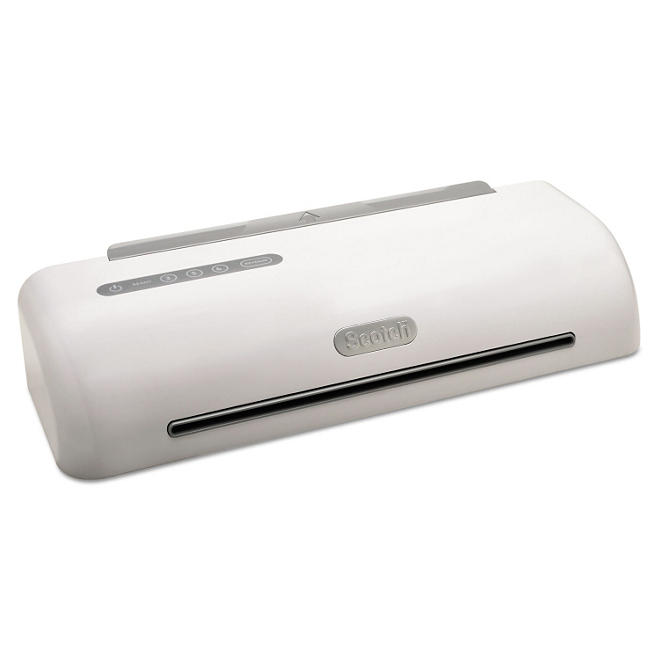 Scotch Pro 12 1/2" Thermal Laminator Value Pack, Includes 50 Letter Size Laminating Pouches