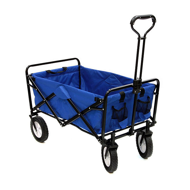 Blue Folding Wagon