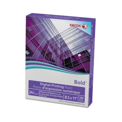 Xerox Bold Digital Printing Paper, 8 1/2 x 11, White, 500 Sheets - Sam's  Club