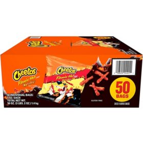 Cheetos Flamin' Hot Crunchy Snacks 1 oz., 50 ct.