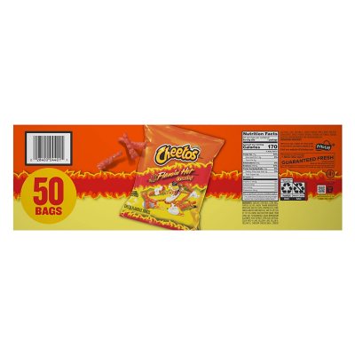 Cheetos Crunchy, Flamin' Hot, 1 oz, 50-count