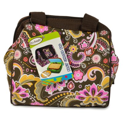 BTS LUNCH BAG SET BROWN FLORAL - Sam's Club