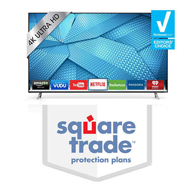 VIZIO M75-C1 75″ 4K Ultra HD LED Smart TV + SquareTrade 4-Year TV Protection Plan