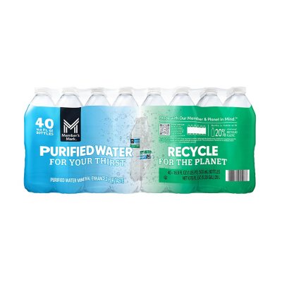 Hill Country Fare Purified Drinking Water 40 pk Bottles