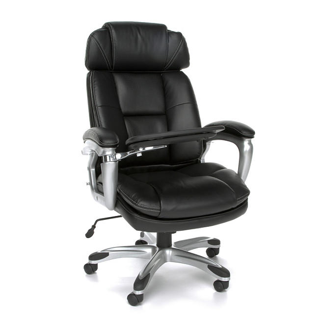 Oro Series Adjustable Back Bolster Tablet Executive Chair