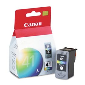 Canon CL-41 Ink Tank Cartridge, Tri-Color