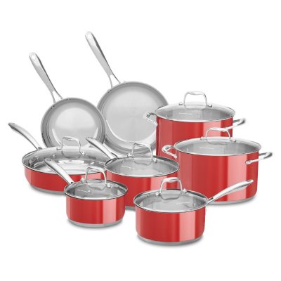 KitchenAid Stainless Steel 14 piece Cookware Set
