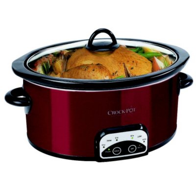 CROCK POT W/ DIPPER RED ITEM 77554 - Sam's Club