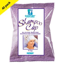 Comfort Rinse Free Shampoo Cap 40 Pk Sam S Club
