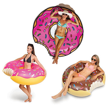 Big Mouth 3-Piece Gigantic Donut Pool Package