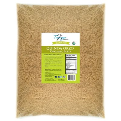 Tresomega Nutrition Organic Quinoa Pasta, Orzo (5 lb.) Sam's Club