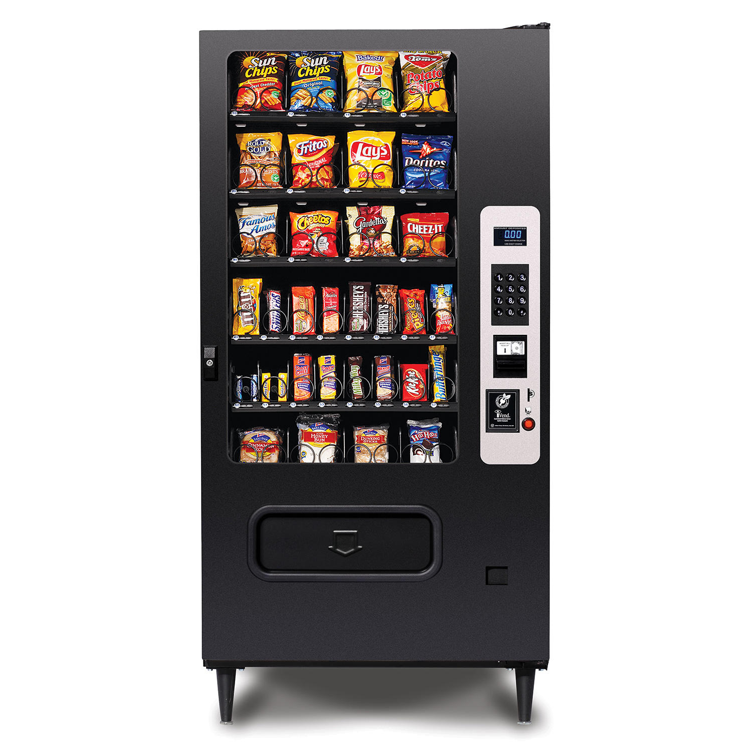 WS4000 32 Selection Snack Machine with Card Reader