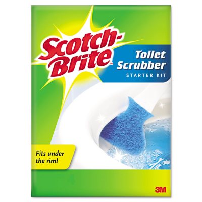 Scotch Brite Scrubber Refills, Disposable, for Toilet Scrubber - 10 refills