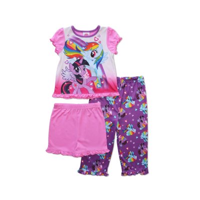 3-Piece Pajama Set for Girls