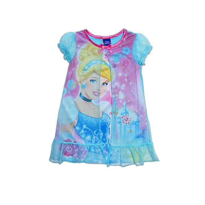 Disney's Cinderella Toddler Girl Penoir Nightgown