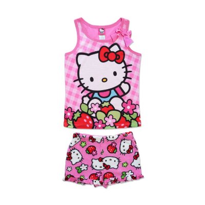 Hello Kitty Girl's Tank Top and Boxer Set - Sam's Club