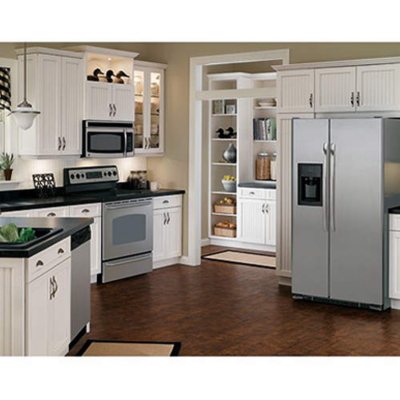 GE® 4 Piece Stainless Steel Kitchen Appliance Package