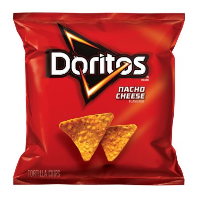 Doritos Cool Ranch Chips and Doritos Nacho Cheese Chips Bundle (2