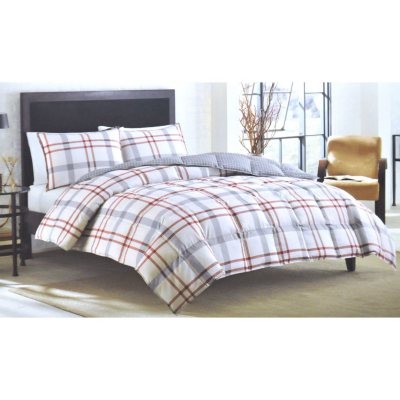 CS 3PC COMF SET KG KING BUR/GREY - Sam's Club