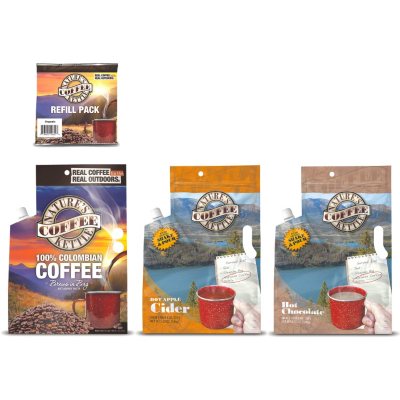 Nature's Coffee Kettle Family Camping Variety Assortment (24 pouches ...