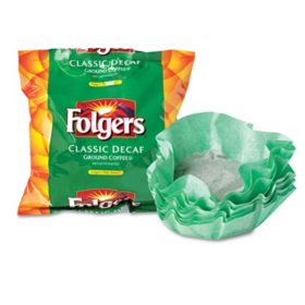 Folgers Coffee Filter Packs - Decaffeinated Classic Roast - 0.9 oz. - 40 ct.