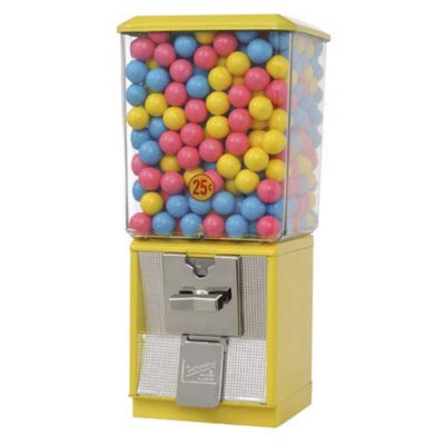 BARGAIN Northwestern Super 60 A&A Gumball Candy Gum Peanut Toy Vending Machine 
