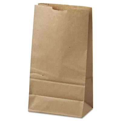 General Grocery Paper Bags 35 Lbs Capacity 6 6 W X 3 63 D X 11 06 H Kraft 500 Ct Sam S Club
