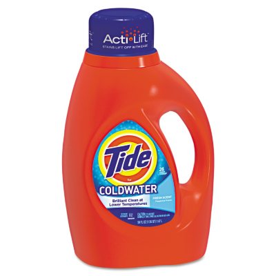 Tide Coldwater Liquid Laundry Detergent, Fresh Scent, 50oz (6ct.) - Sam ...