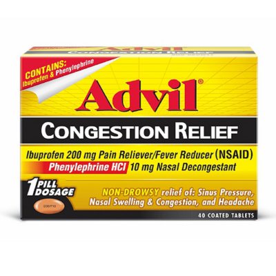 Advil® Cold and Sinus - Sam's Club