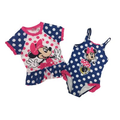 Minnie mouse cheap swimsuit 4t