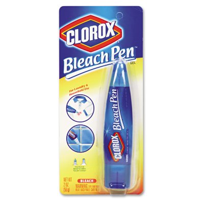 Clorox Bleach Pen Gel Fine Point & Broad Scrubber Dual Tipped Discontinued  Used