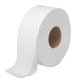 Boardwalk JRT Jumbo 2-Ply Toilet Paper, Septic Safe 1000 ft./roll, 12 rolls