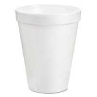 Dart Foam Cups, Hot and Cold, White (Choose Your Size and Count)