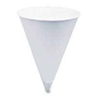 Dart Cone Water Cups, Cold, Paper, 4 oz., White (5000 ct.)