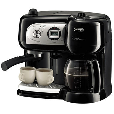 DeLonghi 3-n-1 Combination Drip Coffee, Espresso, Cappuccino Machine