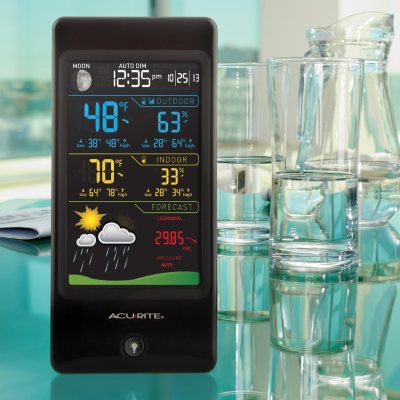 AcuRite Color Weather Station with Forecast / Temperature / Humidity