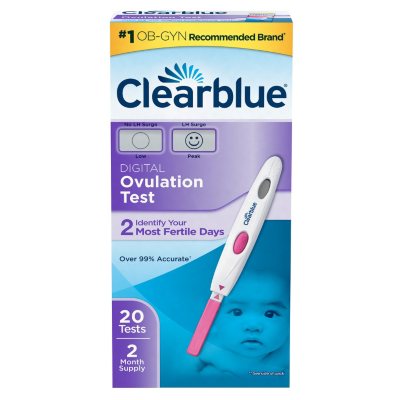 Clearblue Ovulation/Pregnancy Digistick Combo Pack - Sam's Club Clearblue Ovulation/Pregnancy Digistick Combo Pack - Sam's Club