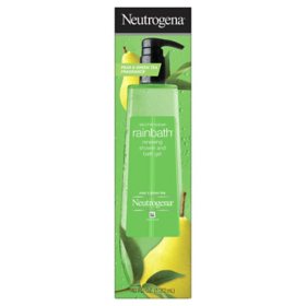 Neutrogena Rainbath Renewing Shower and Bath Gel, Pear & Green Tea, 40 oz.