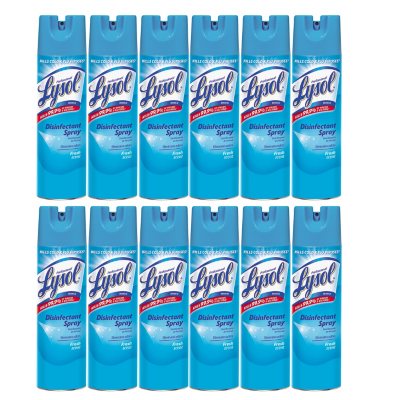 Lysol Disinfectant Spray, Crisp Linen (19 oz., 3 pk.) - Sam's Club