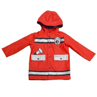 Wippette Toddler Boy s Fireman Rain Jacket Sam s Club