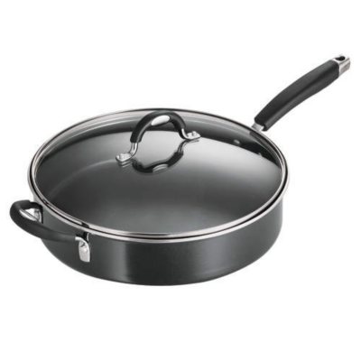 5CX by MasterPRO - 6 Quart 5-Ply Deep Saute Pan with Lid 