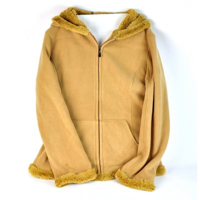 GREEN TEA HOODIE FLEECE FUR HOODIE Sam s Club