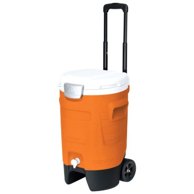 5 Gallon Sport Roller Cooler - Orange - Sam's Club